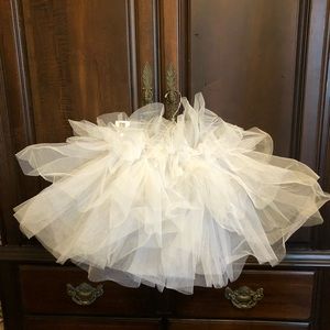 White tutu S/M adult size.
